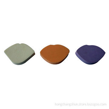 Natural Rubber Latex Sponge Puff, Lip Shape